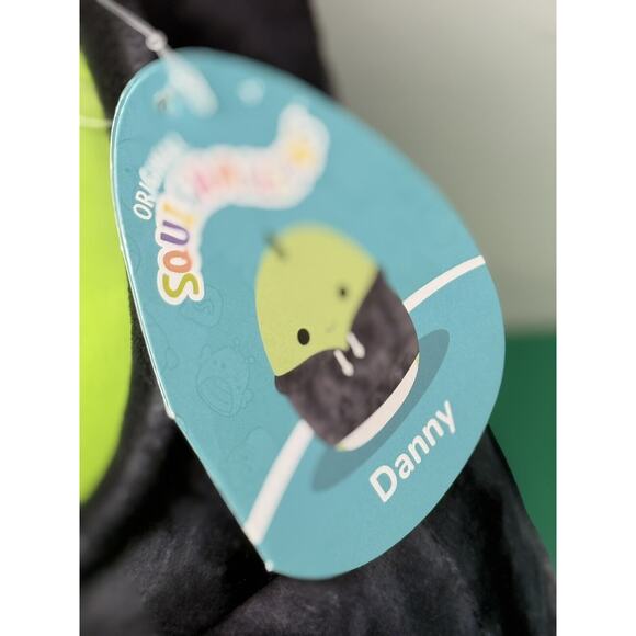 Squishmallows Hoodie Squad 8" Danny the Green Dino Plush Doll Toy - Picture 5 of 6
